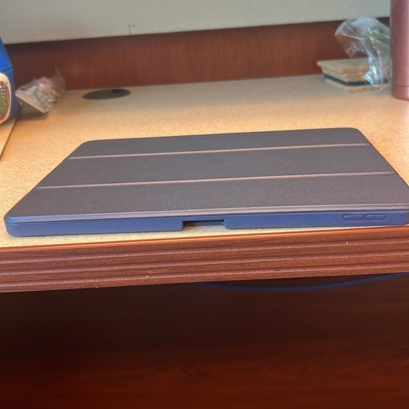 DTTO Case for iPad Pro 11 2021 Slim Trifold Stand Soft TPU Back Cover Navy Blue - Picture 10 of 12